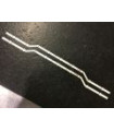 LED pašvietimo juostelių komplektas  2vnt BN96-36235A V5DN-320SM1-R2 ASSY LED BAR P,32FHD SDC_5003,7EA, SAMSUNG R25520 lenktas