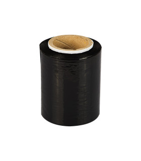 Pakavimo plėvėlė juoda plotis 100mm storis 23um , 0,2kg