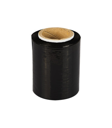 Pakavimo plėvėlė juoda plotis 100mm storis 23um , 0,2kg
