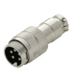 Kištukas-jungtis 5k. 18mm  NC/CB 5 PIN