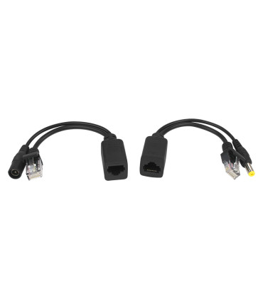 Adapteris  PoE RJ45 maitinimo perdavimui per LAN kabelį  12 V DC iki 400m.