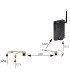 Adapteris  PoE RJ45 maitinimo perdavimui per LAN kabelį  12 V DC iki 400m.