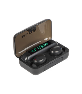 Ausinės su garso reguliavimu, jungtis 3.5mm su mikrofonu