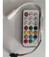 LED  juostos  valdiklis radio RF  pulteliu LED2017 21 mygtuko LED Mini RGB (Dream Color C-8209)