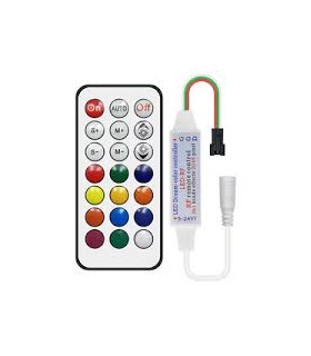 LED  juostos RGB (spalvų) valdiklis radio pulteliu max.3x2A