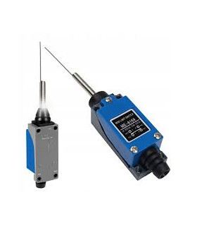Galinės padėties jungiklis ME-8169 ,230V AC 5A su spyruokliniu elementu ilgis iki 80mm