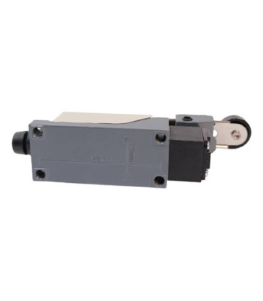 Galinės padėties jungiklisTZ-8108, -5A 250VAC su reguliuojama svirtimi  ir ratuku Ø18mm