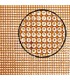 Montažinė plokštė H25PR100 100x100mm, 2.54mm
