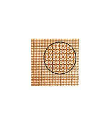 Montažinė plokštė H25PR100 100x100mm, 2.54mm