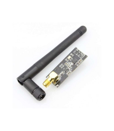 Bevielis siųstuvas - imtuvas NRF24L01P + PA + LNA 2.4 Ghz (1100m.)AN0214-29