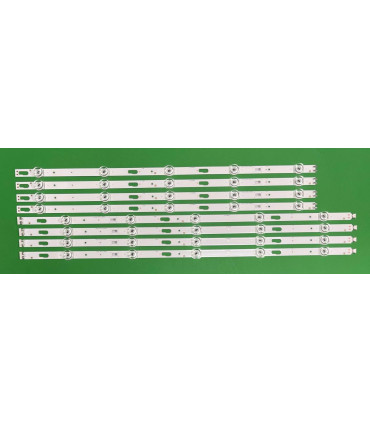 LED pašvietimo juostelių komplektas  SAMSUNG 55 (4L + 4R)  BN96-50315A/BN96-50316A 8vnt ,U579514