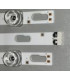 LED pašvietimo juostelių komplektas  SAMSUNG 55 (4L + 4R)  BN96-50315A/BN96-50316A 8vnt ,U579514