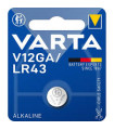 Varta elementas LR43/AG12  1vnt