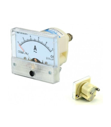 Ampermetras 0-10A, kintamai srovei AC ,56x65mm