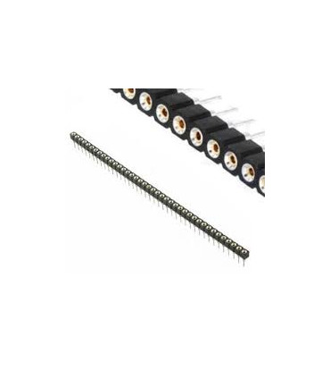copy of Kontaktų - kištukų juosta 1x40kont. 2.54mm tiesi RoHS