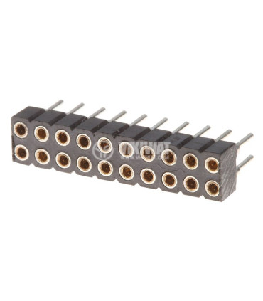 copy of Kontaktų - kištukų juosta 1x40kont. 2.54mm tiesi RoHS