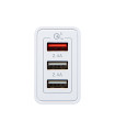 Įkroviklis   USBx2 + USB QC 30W palaiko greitą krovimą  max. 30W