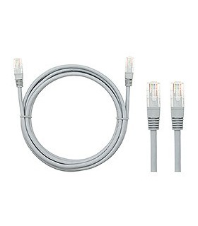 Kabelis UTP CAT5e LAN su 2xRJ45 jungtimis 0.5m