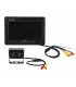 Laidinė atbulinės eigos vaizdo kamera BVS-549 + Monitorius 7"  LCD TFT su dviem AV įėjimais