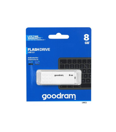 USB  atminties raktas  Pendrive GOODRAM 8GB UME2 USB 2.0 Flash atmintis