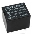 RELĖ 12V 15A Zettler AZ943-1CH-12DE, 1CO 400 Om, perjungiantys kontaktai)