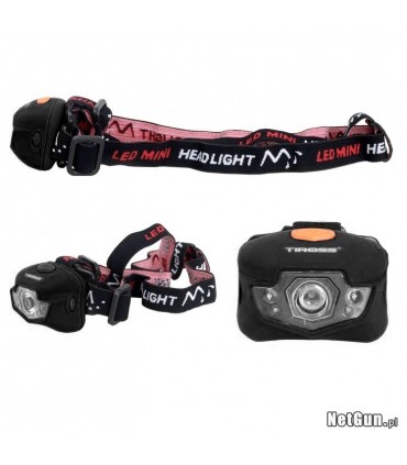 copy of Žibintuvėlis TS-1191ant galvos 3W +2+2 LED, baterijos 3xAAA(R3)