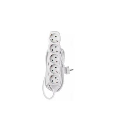 Ilgiklis 5 lizdai 5m . 250V 3x1,5 su įžeminimu