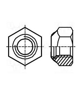 copy of Varžtas M2x5mm iškilia galvute cinkuotas plienas (100vnt)