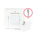 Maitinimo  įkroviklis 85W nešiojamam kompiuteriui 14.5 V 3.1 A , Magsafe 1