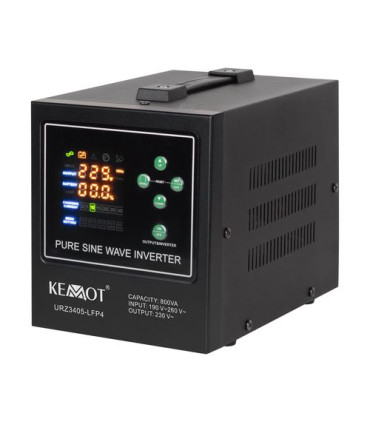 copy of Nepertraukiamo maitinimo šaltinis 500 / 300W 12V/230Vac sinusas, kilnojamas  kartu su akumuliatoriaus krovimo funkcija