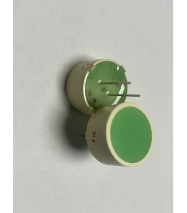 Šviesos diodas 18mm žalias 5V difuzinis R-1804G  (77)