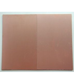 Laminuota plokštė FR4 1.5mm L:210mm W:100mm dvi pusės dengtos variu