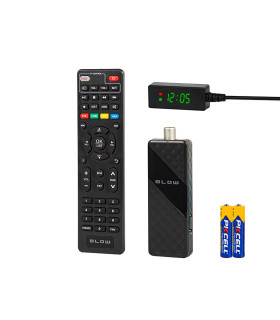 Skaitmeninis TV priedėlis 2 standartu nekoduotoms antžeminės TV programoms žiūrėti 6000FHD MINI