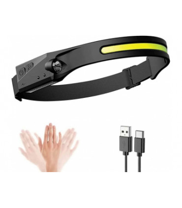 copy of Žibintuvėlis 1LED 5W ant galvos 3xAAA