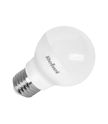 Led lempa  230V neutrali balta Led Rebel G45, 8W, E27 4000K, 230V
