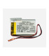 copy of Akumuliatorius su krovimo pl.LP523450 900mAh  Li-Ion 3.7V 5.2x34x50mm