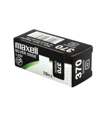 Baterija  Maxell  370 , SR69, SR921, SB-AN, V371, D371, 605, S921E, GP371, AG6, AG-6, 371, CX921,SR69, SG6, LR921, L921, 371X