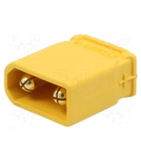 Dviguba srovinė  jungtis kištukas   XT30 ,DC, 15A, 500V