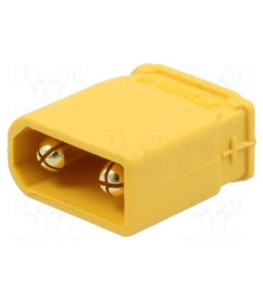 Dviguba srovinė  jungtis kištukas   XT30 ,DC, 15A, 500V