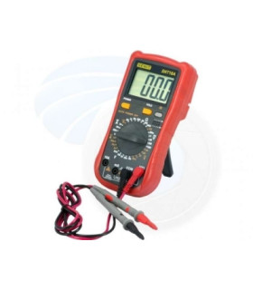 copy of Multimetras DT9205A  su talpumo matavimu