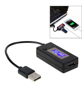 Akumuliatoriaus talpos matuoklis KCX-017, USB  įtampos ir srovės matuoklis