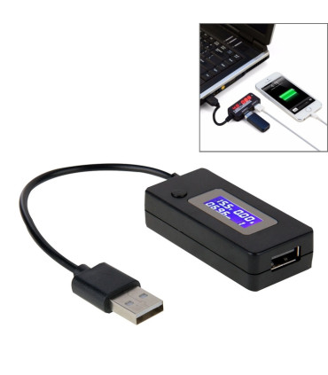 copy of USB -C įtampos ir srovės matuoklis ( USB type-C ) dvikryptis testeris su spalvotu ekranu