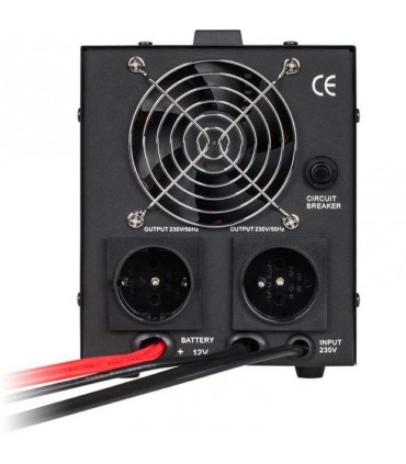 copy of Nepertraukiamo maitinimo šaltinis 500 / 300W 12V/230Vac sinusas, kilnojamas  kartu su akumuliatoriaus krovimo funkcija