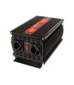 Įtampos keitiklis  24V/230V modifikuotas sinusas 5000/2500 W (max1000W) +USB lizdas max.2,1A