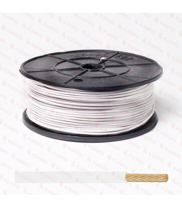 Laidas automobilinis FLRY-B 1x0.75mm² baltas daugiagyslis1m.