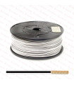 Laidas automobilinis FLRY-B daugiagyslis 1x0.35mm² baltas su juoda juostele 1m