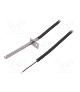 copy of Temperaturinis jutiklis PT1000 cilindrinis metalinis kabelis 1.5M 6x50mm -50-250C