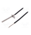 copy of Temperaturinis jutiklis PT1000 cilindrinis metalinis kabelis 1.5M 6x50mm -50-250C