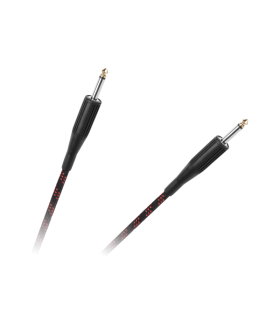 Kabelis 6.3mm kištukas - 6.3mm kištukas 5m mono