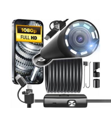 Endoskopinė kamera USB 5.5mm 70laips. 8LED IP68 2m